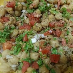 A picture of Chana chaat.