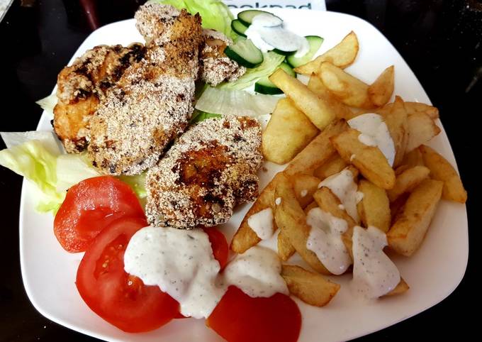 Steps to Prepare Award-winning My Breaded chicken with Linseed coating 🤗