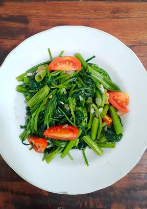 Foto resep Tumis kangkung simple