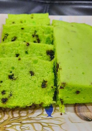 Foto resep Bolu pandan santan ekonomis