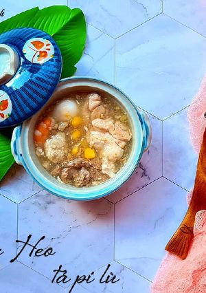 Hình của món Soup óc heo tả pí lù - 8m+.