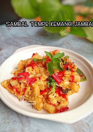 Foto resep Sambal Tempe Kemangi Jambal Roti