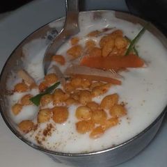 A picture of Boondi raita.