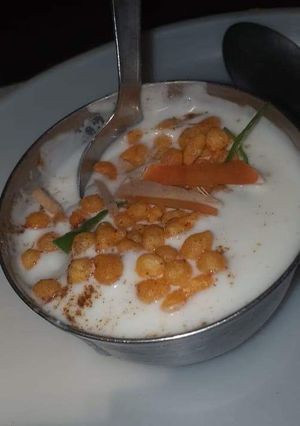 A picture of Boondi raita.