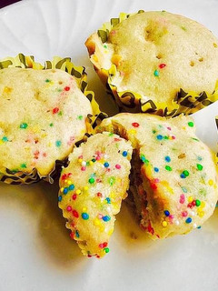 A picture of Funfetti Cupcakes.