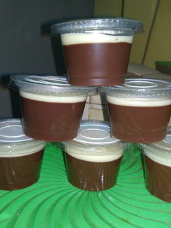 Foto resep Puding silky coklat