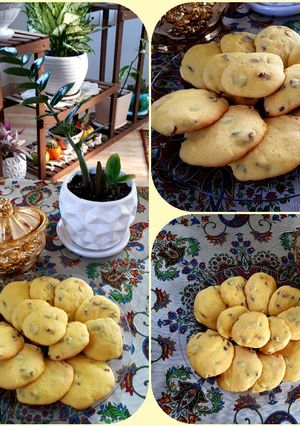 عکسی از دستور شیرینی کشمشی 😋