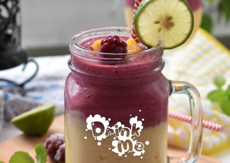 Mango Blackberries SMOOTHIE#SelasaBisa