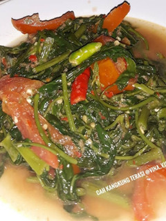 Foto resep Cah kangkung terasi