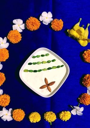 A picture of Shrikhand.