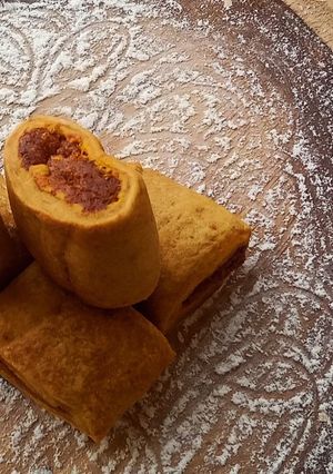 ম্যাঙ্গো সুইট পাফ (mango sweet puff recipe in Bengali) রেসিপির প্রধান ছবি