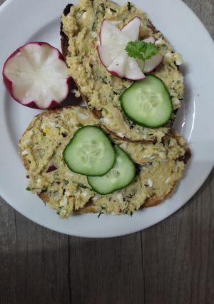 Tojásos köleskrém recept fotója