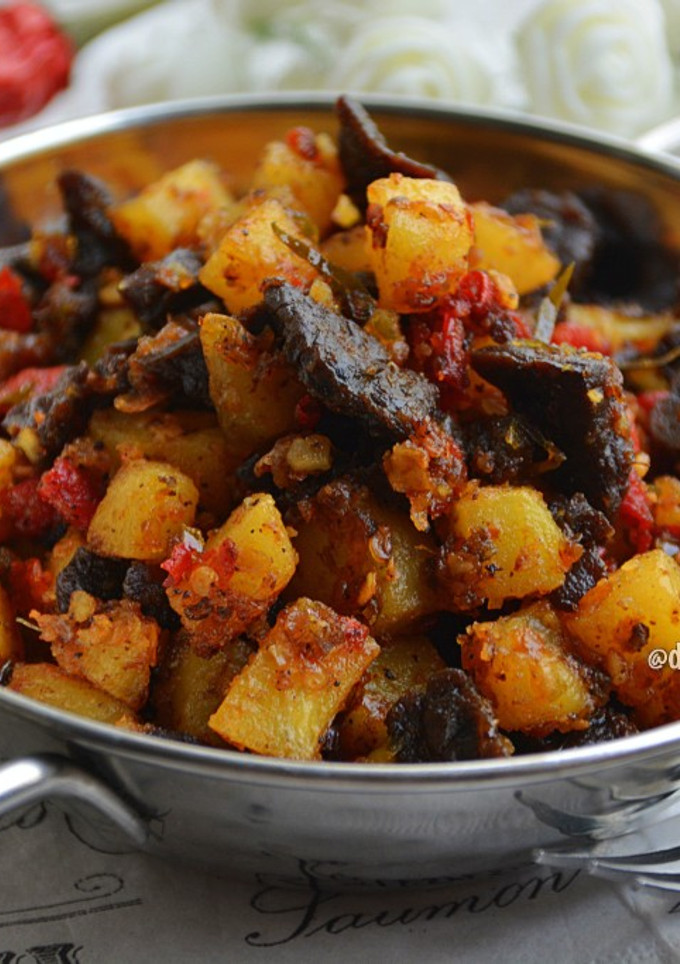 Foto resep Sambal Goreng Pedas Kentang dan Paru