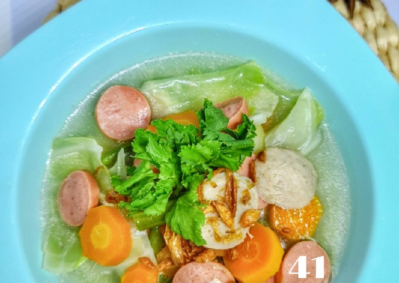 Sup sayur pedas
