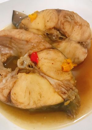 A picture of Fresh fish lite peppersoup.