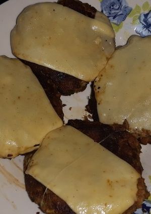 Una foto de Hamburguesas caseras... De asado
