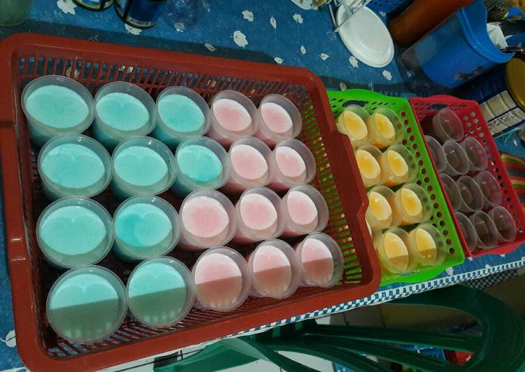 Puding silky aneka rasa