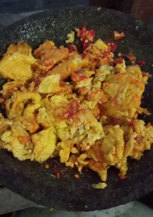 Foto resep Telur Geprek Ala anak kost