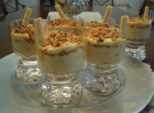 Foto principal de Vasitos de mousse de turrón