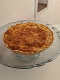 Quiche de alho poró
