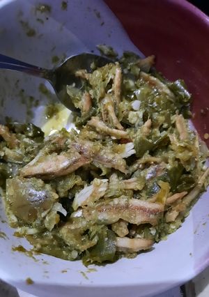 Foto resep Teri sambel ijo