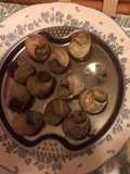 Escargots with Garlic and Parsley Cream