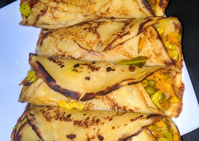 Step-by-Step Guide to Make Favorite Veggie pancake