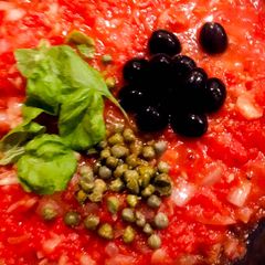 Vegan store cupboard pizza and pasta sauce 🌱🌶 A picture of Vegan store cupboard pizza and pasta sauce 🌱🌶.