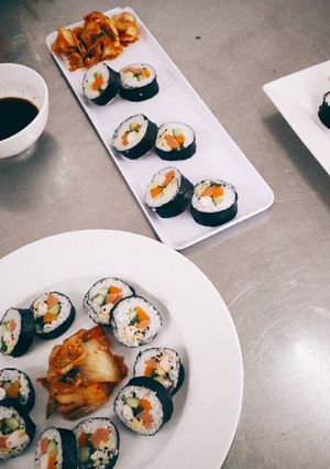 Hình của món Gimbap (김밥).