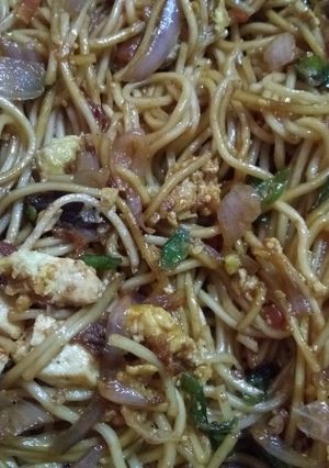 A picture of Mix chowmin.
