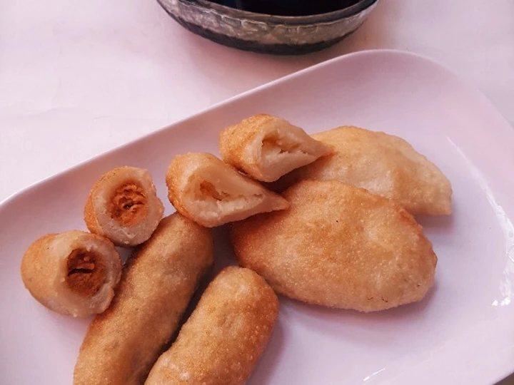 Langkah Mudah untuk Membuat Resep Pempek Dos isi Sosis dan Keju yang Lezat Anti Ribet, Uenak Banget