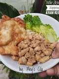 Mie Ayam Topping Ayam Kecap (Serba Homemade)