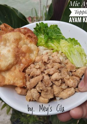 Foto resep Mie Ayam Topping Ayam Kecap (Serba Homemade)