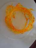 Remolino de isomalt