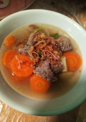 Foto resep Sop Daging Sapi Super Simple | Cemplung Cemplung
