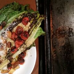 A picture of Seared Caesar Salad .