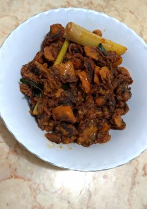 Foto resep Oseng Kerang Dara Pedas