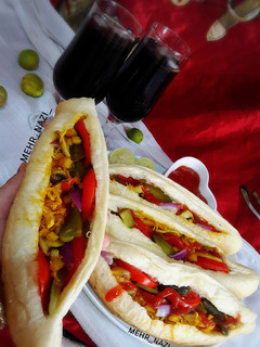 عکسی از دستور ساندویچ مرغ