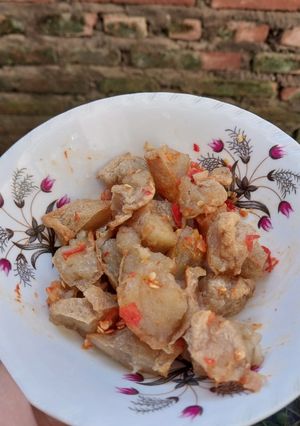 Foto resep Tahu kocek,enak,gurih,sederhana,nagih,jajanan khas jember