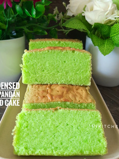 Foto resep Condensed Milk PANDAN POUND CAKE⭐
