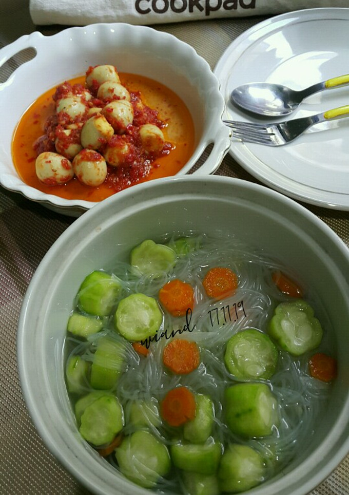 Foto resep Bening Oyong & Balado Telur Puyuh
