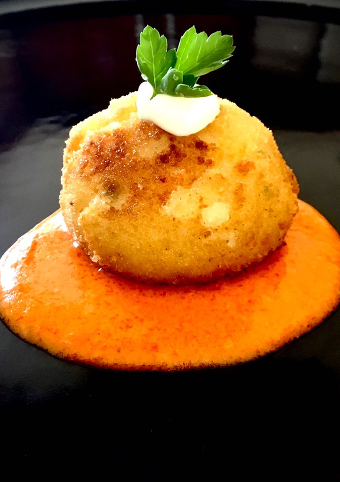 Una foto de Croquetas de bacalao