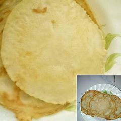 A picture of Homemade pancakes.