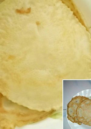 A picture of Homemade pancakes.