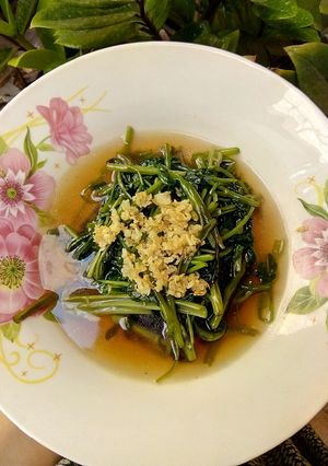 Foto resep Kangkung Tiram Garlic
