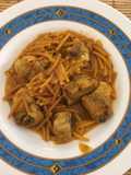 Fideos a la cazuela