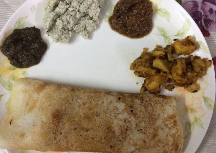 Simple Way to Make Ultimate Masala dosa