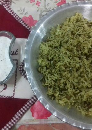 عکسی از دستور 🍛🍖دمپخت شوید و گوشت چرخی 🍖🍛