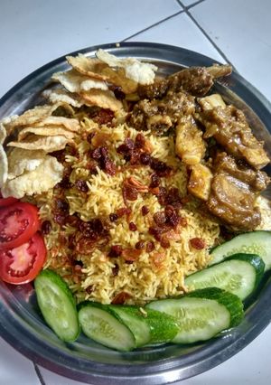 Foto resep Nasi kebuli iga sapi