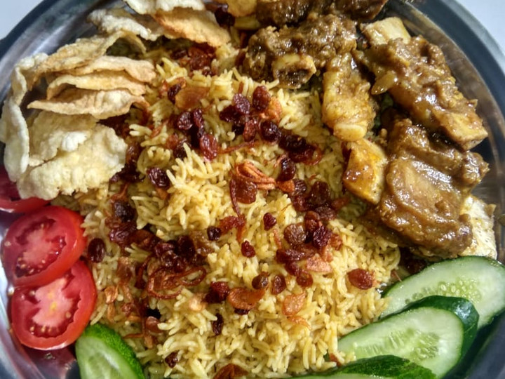 Resep: Nasi kebuli iga sapi Ekonomis Untuk Jualan